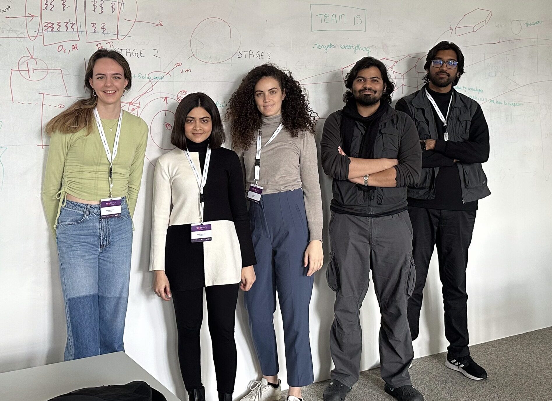 Derik and the team at SpaceHack